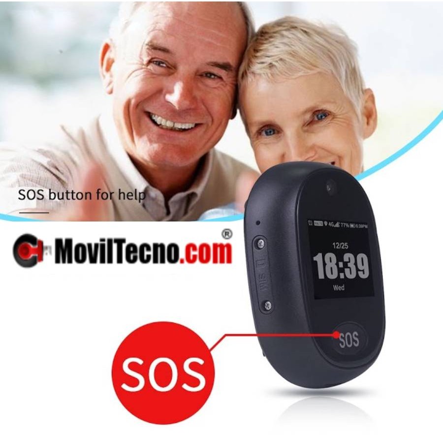MovilTecno.com y los relojes con localizador GPS fabricados para personas  mayores o con principios de
